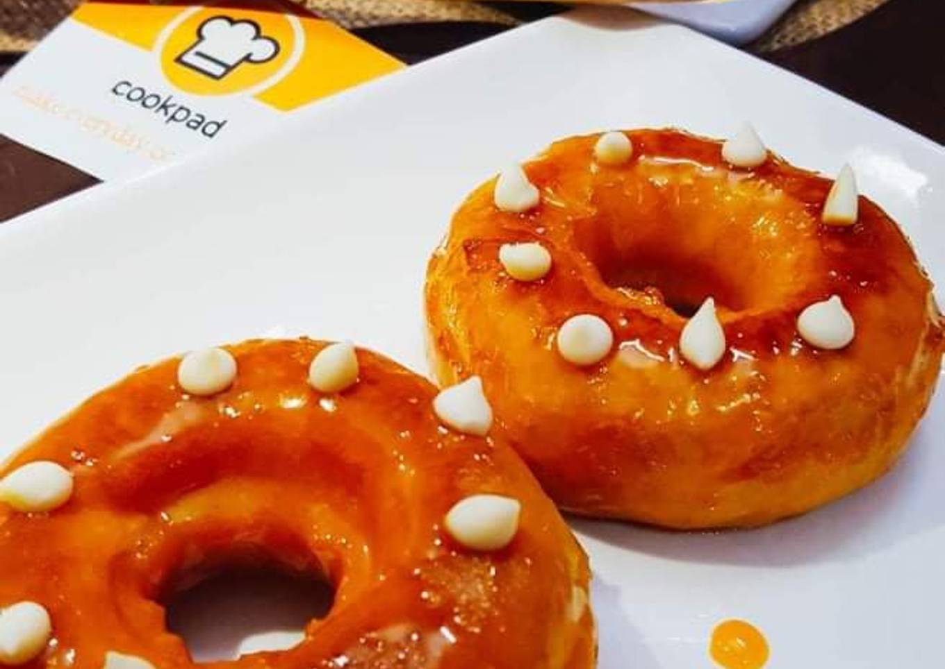 Orange Glaze doughnut