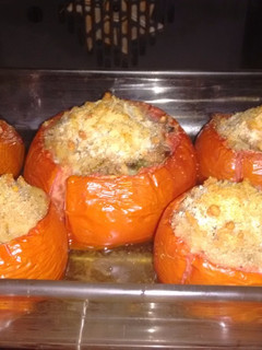 Una foto de Tomates rellenos