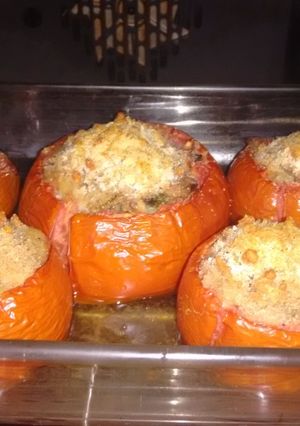 Una foto de Tomates rellenos