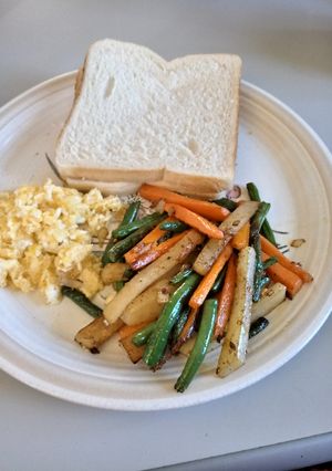 A picture of Sauteed veggies.