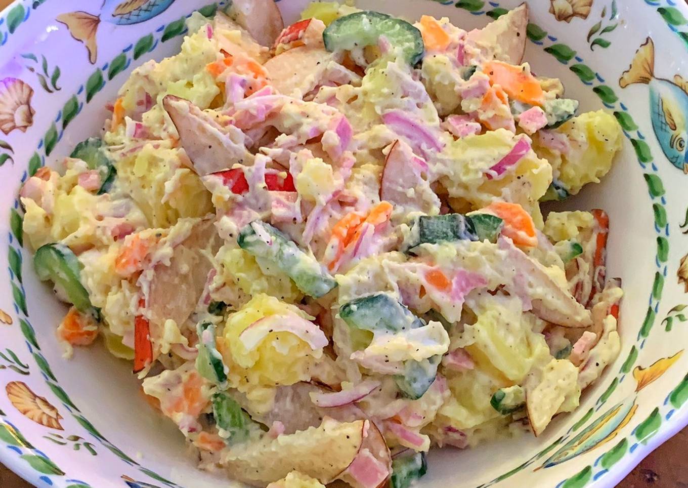 Japanese potato salad