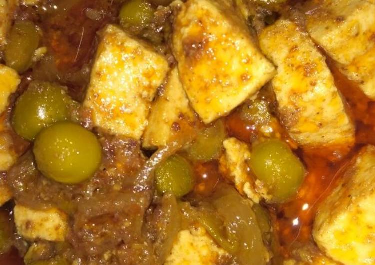Steps to Cook Delicious Matar paneer