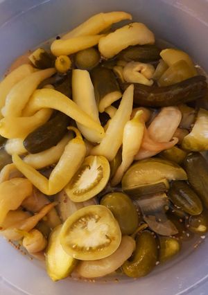 Dobálós savanyúság recept fotója