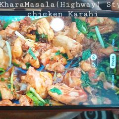 A picture of Khara masala(Highway)/Chicken karahi.