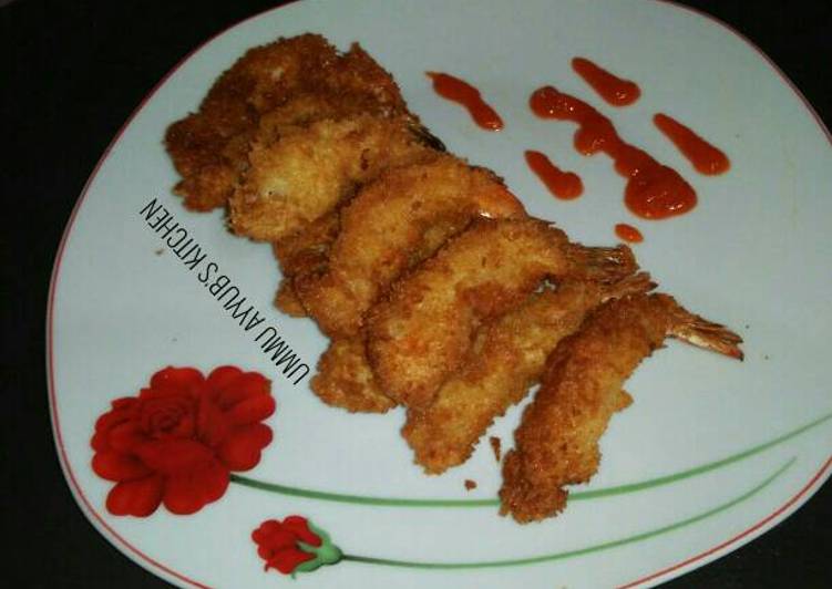 Langkah Mudah untuk Membuat Udang goreng Crispy (Ebi Furai), Menggugah Selera