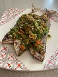 62. Ikan kembung cabai hijau