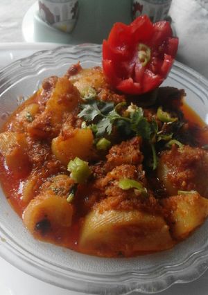 A picture of Mazedar masaledar Tenday ka salan.