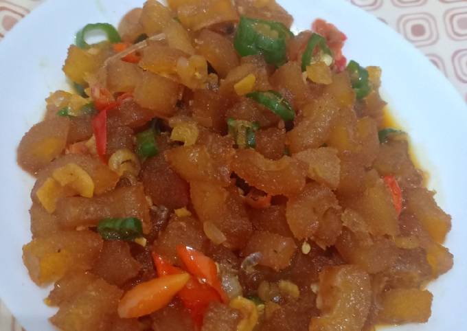 Resep Kulit Sapi Cabe Ijo oleh Dessy Shintya - Cookpad