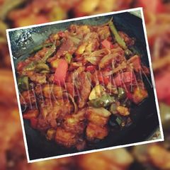 A picture of Chilli paneer.