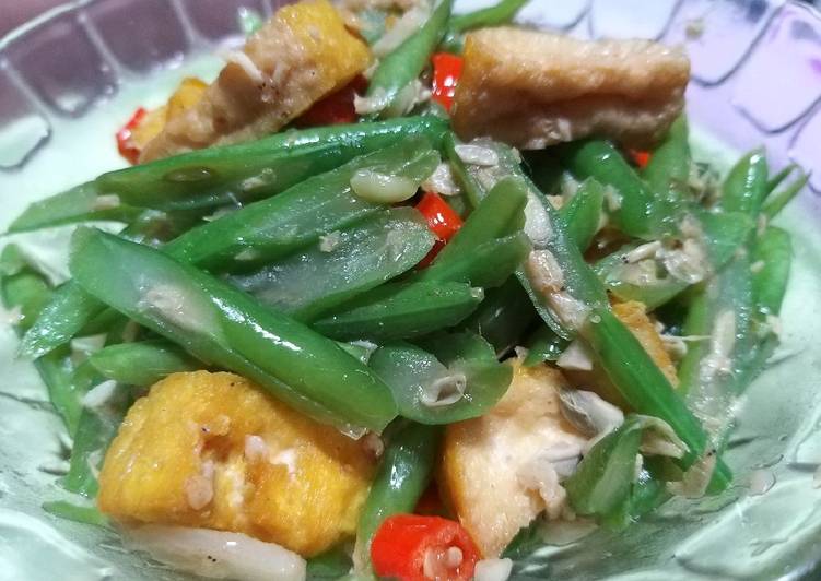 Resep Tumis buncis ebi Anti Gagal