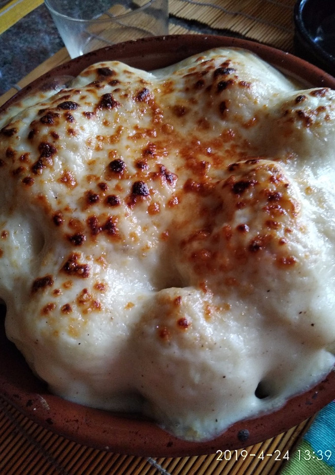Una foto de Coliflor con bechamel