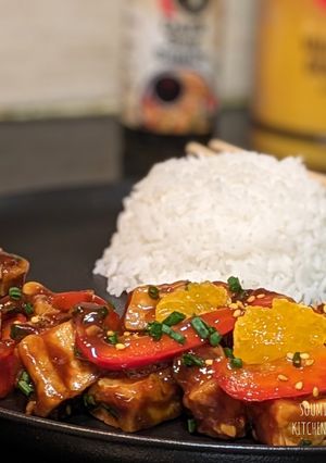 A picture of Orange Tofu.