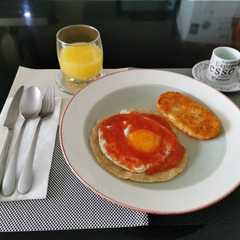 Una foto de Desayuno Mexico-Americano
