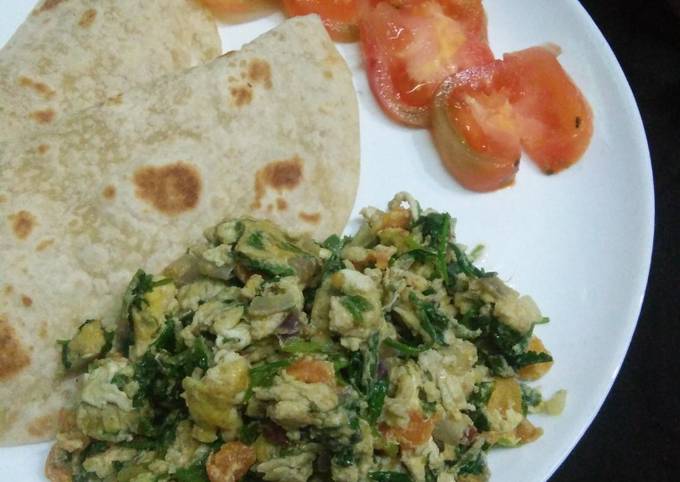 Masala Scrambled eggs Recipe