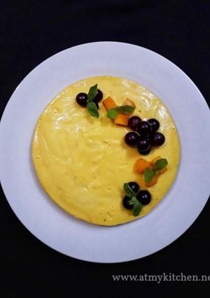 A picture of Steamed Mango Yogurt.