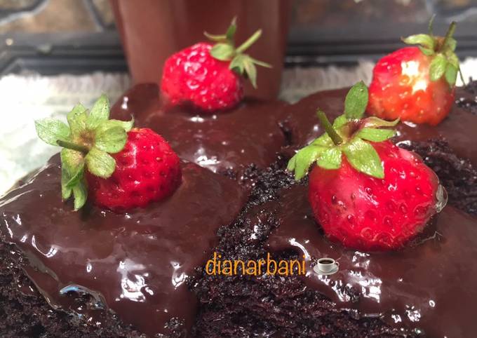 Steamed Chocolate Cake/ Bolu Coklat Kukus