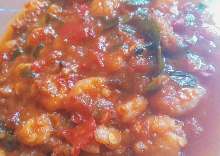 Udang Goreng Saus Gula Merah