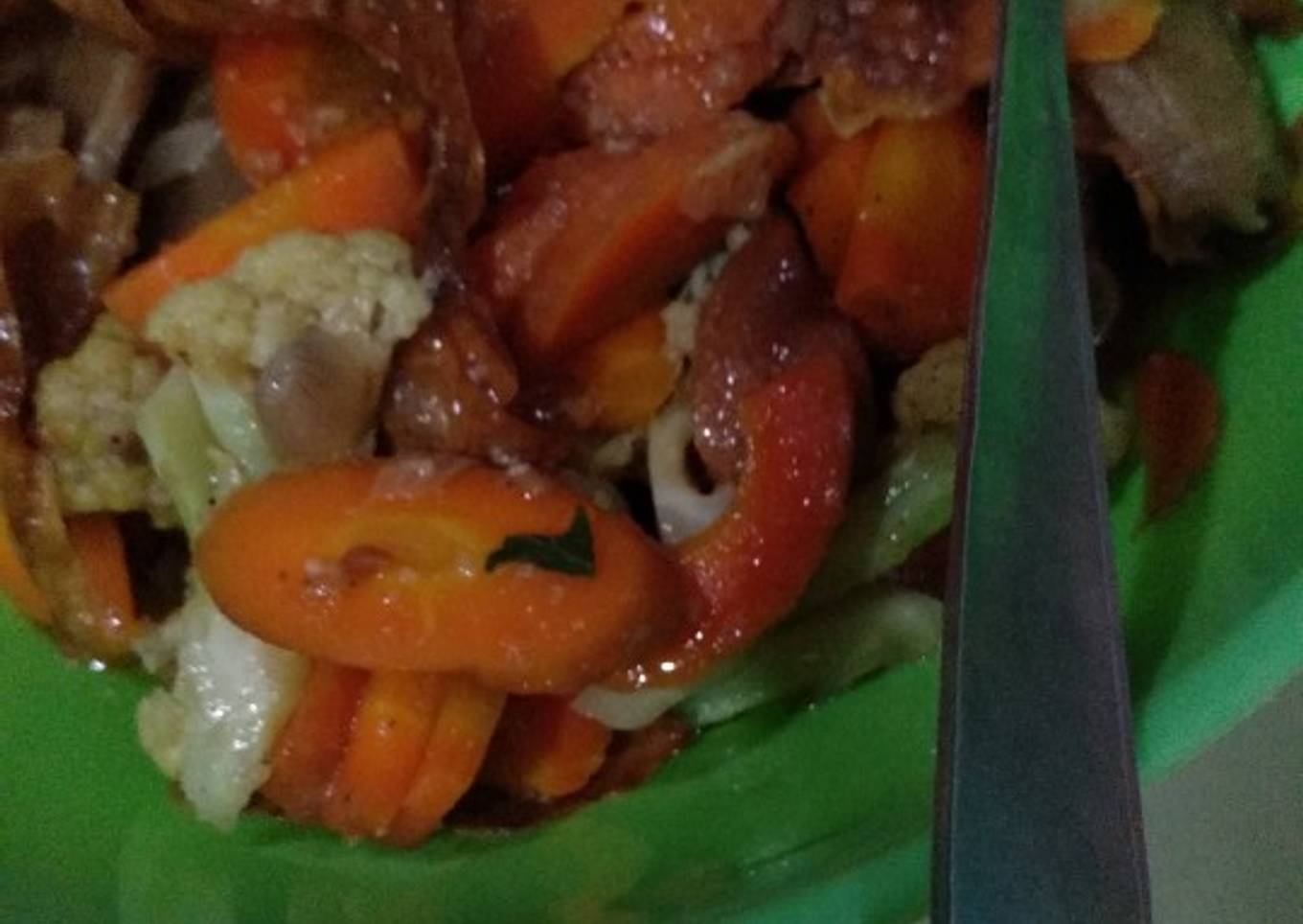 Capcay goreng ala ala rumahan