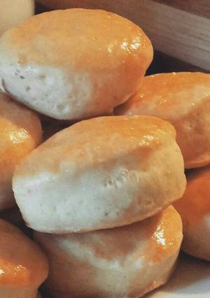 Una foto de Scones de queso y ajo