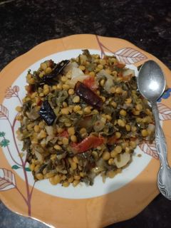प्याज भाजी चना दाल मिक्स (Pyaz bhaji chana dal mix recipe in Hindi) रेसिपी मुख्य फोटो