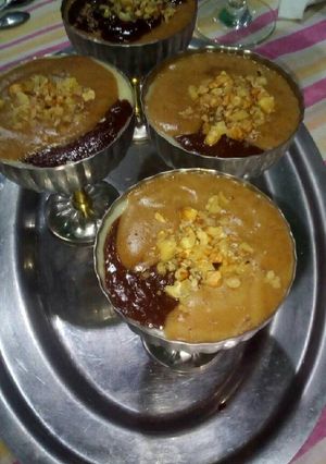 Una foto de Postre 3 colores