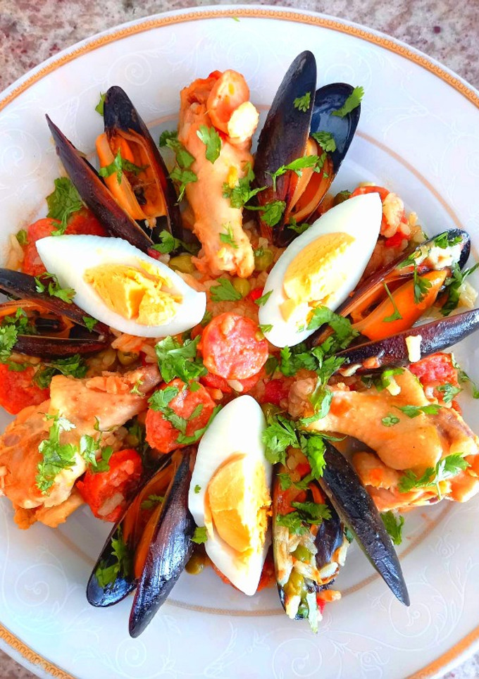 Una foto de Paella Fácil (Arroz)