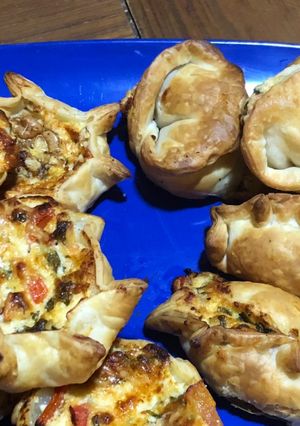 Una foto de Empanada caprese