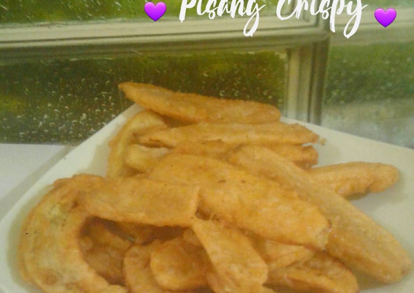 Pisang Crispy Tepung SASA SIMPEL ENAK 😙 CEMILAN krispi