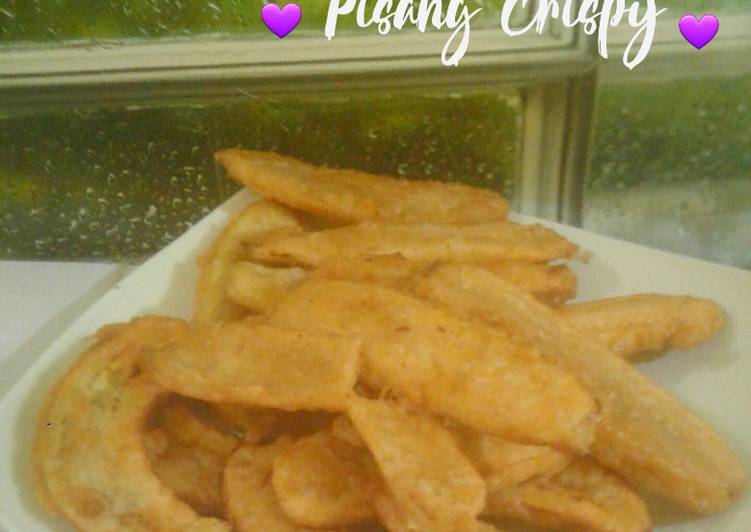 Pisang Crispy Tepung SASA SIMPEL ENAK π CEMILAN krispi