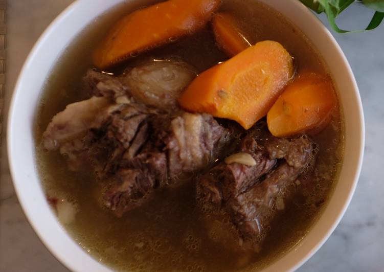 Step-by-Step Guide to Prepare Oxtail Soup