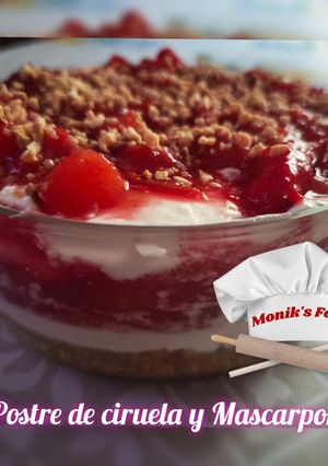 Foto principal de Postre de Ciruela y Mascarpone