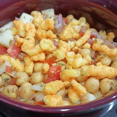 Kurkary chana Chaat A picture of Kurkary chana Chaat.