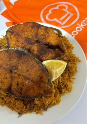 صورة لوصفة مجبوس سمك