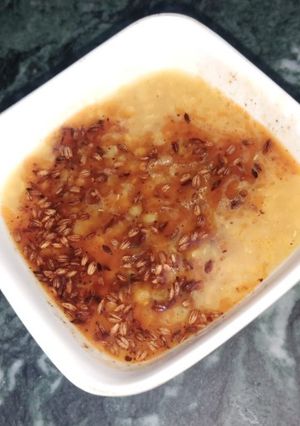 A picture of Fry daal.
