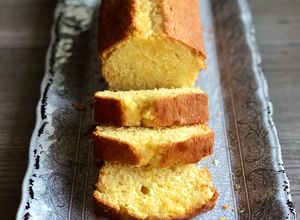 Una foto de Budín Cuatro cuartos de naranja