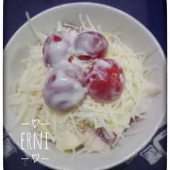 A picture of Salad buah.