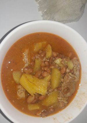 Una foto de Sancocho de habichuela (porotos)...🍽