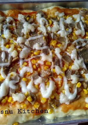 Foto resep Pizza Baso Ikan