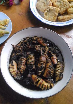 Foto resep Cumi Hitam Saus Inggris