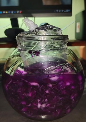 Foto resep Rotkohl Sauerkraut - Fermentasi Kol Ungu / Kol Merah