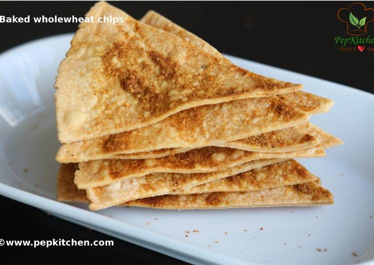 Baked Wholewheat Chips