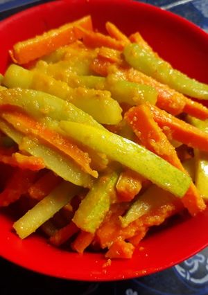 Foto resep Acar kuning wortel timun
