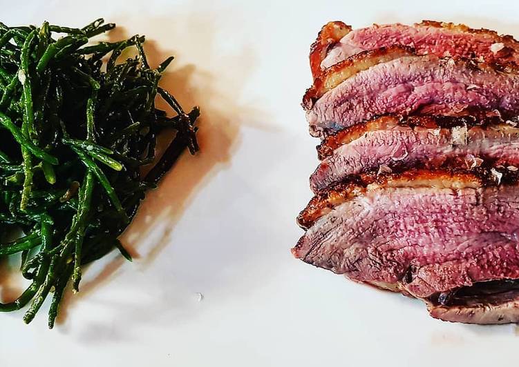 Petto d'Anatra e Salicornia