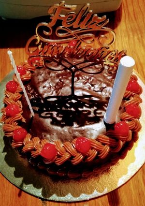 Una foto de Torta de chocolate súper fácil