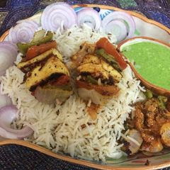 Paneer Tikka Biryani A picture of Paneer Tikka Biryani.