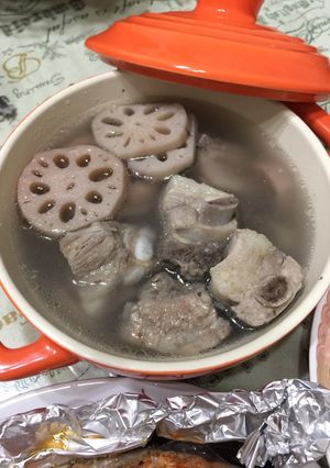 蓮藕排骨湯 的食譜成品照片
