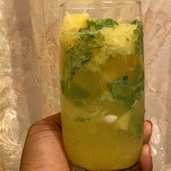 A picture of Orange mojito my style.