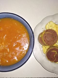 Foto resep Telur dadar saus asam manis 😄