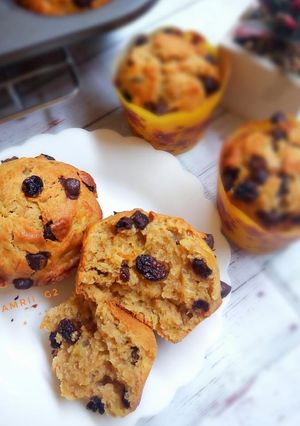 Foto resep Banana Raisin Muffin