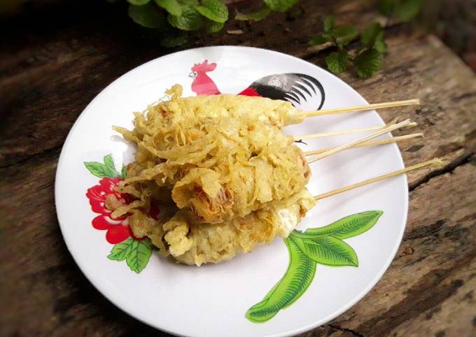 Sate Telur Gulung